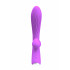 Вибратор-кролик рельефный Chelsea с пульсациями, фиолетовый (53929) – фото 5