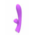 Вібратор-кролик рельєфний Chelsea з пульсаціями, фіолетовий (53929) – фото 3