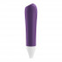 Мини-вибратор для клитора с скошенными наконечниками, фиолетово-белый, 10.5 х 2.4 см (44562) – фото 3