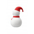 Вакуумный стимулятор клитора Снеговик Chisa бело-красный, 9 х 5.2 см (44576) – фото 3