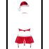 Сексуальный костюм мисис Клаус Obsessive красно-белый, L\XL (45031) – фото 2