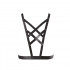 Портупея з перехресним плетінням на грудях Bijoux Indiscrets чорна, OS (45224) – фото 5