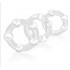Набор эрекционных колец LoveToy прозрачный, 3.5 см (44042) – фото 2