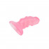 Анальна пробка ребриста Chisa рожева, 9.2 х 3.9 см (44601) – фото 4