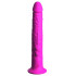 Реалістичний вібратор на присоску pipedream рожевий, 19.1 х 3.2 см (52743) – фото 3