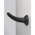 Страпон с нереалистичной насадкой Pipedream с ремнями и кольцевым креплением, черный, 12 х 3.1 см (52741) – фото 2
