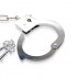Наручники Ffsle Metal Handcuff срібні, 2 ключика (52641) – фото 3