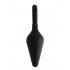 Анальная пробка с кольцом Dream Toys черная, 8.5 х 2.5 см (53344) – фото 3
