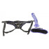 Набор страпон с фаллоимитатором на присоске и маской You2Toys черный, фиолетовый (52612) – фото 9