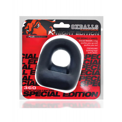 Ерекційне кільце Oxballs 360 чорне, 5 х 2.5 см (53490) – фото 1