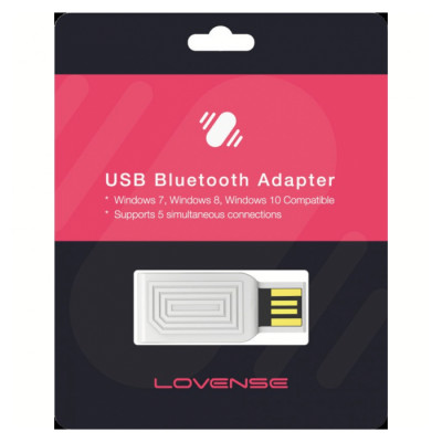 USB Bluetooth adapter для смарт секс-іграшок Lovense, білий (52390) – фото 1
