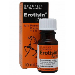 Возбуждающие капли для двоих Erotisin Forte, 10 мл