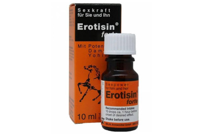 Возбуждающие капли для двоих Erotisin Forte, 10 мл