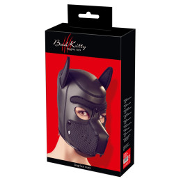 БДСМ маска собаки, черная, Bad Kitty