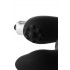 Масажер простати з рельєфом біля основи Dream Toys чорний, 11.3 х 3.3 см (52412) – фото 4