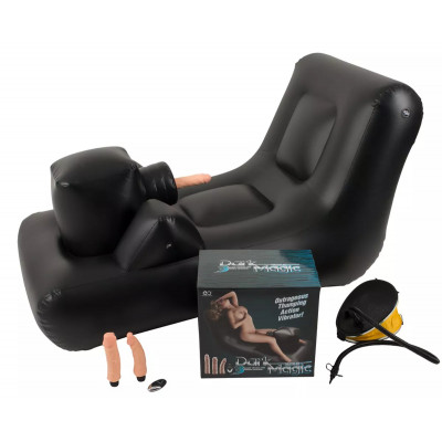 Секс-машина NMC надувне крісло з набором реалістичних насадок (52810) – фото 1