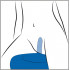 Подушка для сексу You2Toys, з вбудованим вібратором, синя (52788) – фото 3