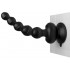 Анальная елочка с вибрацией 3Some Wall Banger Beads черная, 16.8 х 3.8 см (52770) – фото 6