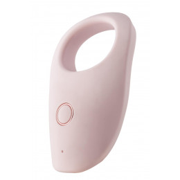 Вибро-эрекционное кольцо Dream Toys  розовое, 7.8 х 4.5 см – фото