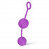 Вагинальные шарики Easy Toys со смещенным центром тяжести, фиолетовые, 20 х 3.7 см (46262) – фото 3