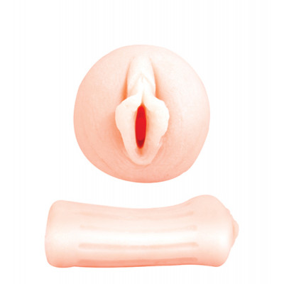 Мастурбатор вагина реалистичный Dream Toys бежевый, 11.5 х 3 см (46008) – фото 1