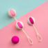 Набор вагинальных шариков Gvibe Mini со смещенным центром тяжести розовые, 14 х 2.2 см (216096) – фото 3
