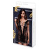 Платье сексуальное из сетки Baci Corset Front Lace Mini Dress, XL, черное (205025) – фото 2
