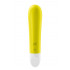 Вибратор для клитора с скошенным наконечником, желтый, 10.6 х 2.4 см - сексшоп (44560) – фото 7