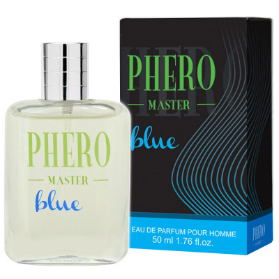Духи з феромонами для чоловіків Phero Master Blue, 50 мл (46120) – фото 1