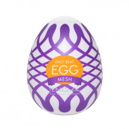 Мастурбатор хай-тек Tenga Egg Wonder Mesh білий, 4.9 × 4.9 × 6.1 см