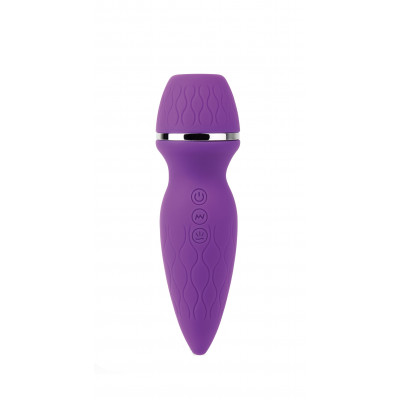 Вибратор для клитора с вакуумной стимуляции Chisa фиолетовый, 13.8 х 4.1 см (205176) – фото 1