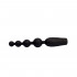 Анальна ялинка з вібрацією Chisa чорна, 18.5 х 3 см (205177) – фото 6