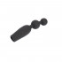 Анальна міні-ялинка з вібрацією Chisa чорна, 13.6 х 3 см (205178) – фото 5