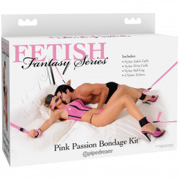 Набор для бондажа Fetish Fantasy Series, 5 предметов, розовый – фото