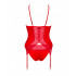 Сексуальный корсет Obsessive Diyosa, XS/S, с трусиками, с кружевными вставками, красный (54244) – фото 6