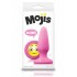 Анальная пробка NS Novelties, M, Mojis OMG розовая 3.7 х 10.5 см (203908) – фото 2