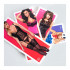 Комплект сексуальный Obsessive Heartina, S/M, кружевной, красный (54151) – фото 3