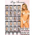 Сексуальное боди Leg Avenue, S/M, кружевное, с держателями для чулок, черное (207569) – фото 3