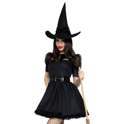 Костюм ведьмы Leg Avenue, M, Bewitching Witch, черный (208594) – фото 1