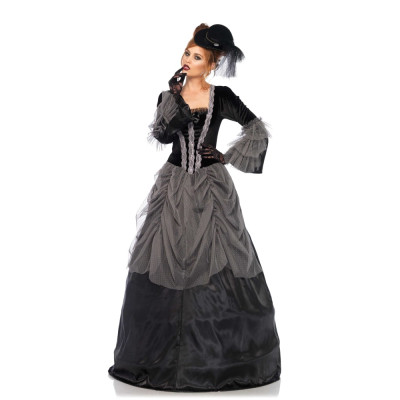 Костюм бальне плаття Leg Avenue, L, Victorian Ball Gown, чорне (208629) – фото 1