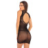 Сексуальное платье Rene Rofe Swept Up, OS, полупрозрачное, с открытой спиной, черное (205708) – фото 2