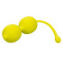 Набір вагінальних кульок на м'якому зчепленні California Exotic, жовтий, 19 х 3.2 см (207674) – фото 6