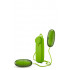 Двойное виброяйцо с проводным пультом Blush зеленое, 5.3 см х 2.4 см (44006) – фото 3