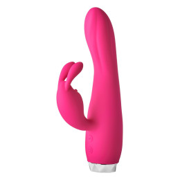 Вібратор-кролик Dream Toys Flirts, рожевий, 17 х 3 см – фото