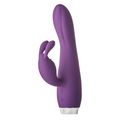 Вибратор-кролик Dream Toys Flirts, фиолетовый, 17 х 3 см (205702) – фото 1