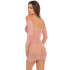 Эротическое платье Rene Rofe Demure, S/M, с открытыми плечами, розовое (205595) – фото 2
