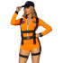 Эротичный костюм космонавтки Leg Avenue, M, 3 предмета, оранжевый (207531) – фото 9