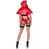 Сексуальный костюм Красной Шапочки Leg Avenue, L, 3 предмета, красный (207508) – фото 4