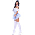 Сексуальне вбрання Дороті Leg Avenue Ruby Slipper Sweetie, S, 4 предмети, біло-блакитний (207535) – фото 8