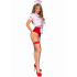 Сексуальний костюм медсестри Leg Avenue, M, 2 предмета, біло-червоний (207523) – фото 8